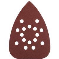 Wickes Detail Coarse 135mm Sanding Sheets - Pack of 6