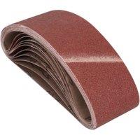 Wickes Assorted 75 x 533mm Sanding Belts - Pack of 10