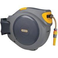 Hozelock Auto Rewind Reel with Hose Pipe - 40m