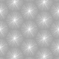 Sublime Grey Geometric Fire Circle Wallpaper - 10m