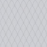 Superfresco Easy Bercy Grey Geometric Wallpaper - 10m