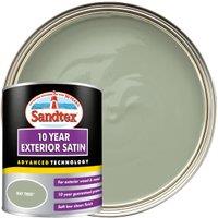 Sandtex 10 Year Exterior Satin Paint - Bay Tree - 750ml