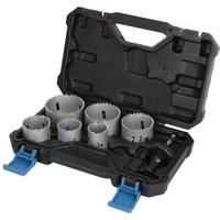 Wickes 6 Piece Multi-Purpose Hole Saw Set