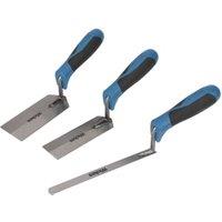 Wickes Edging Trowel Set - Pack of 3