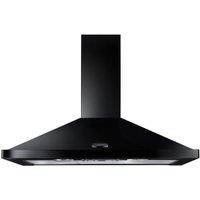 Rangemaster 110cm Chimney Hood - Black