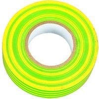 Deta Green & Yellow PVC Electrical Insulation Tape - 20m x 19mm