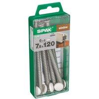 Spax Frame Anchor T-Star WIROX - 7.5mm x 120mm Pack of 6