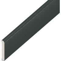 Wickes PVCu Anthracite Grey Window Cloaking Trim - 65 x 2500mm