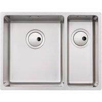 Abode Matrix 1.5 Right Hand Half Bowl Kitchen Sink - Stainless Steel