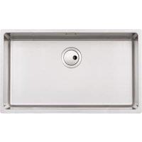 Abode Matrix 1 Bowl Extra Large Kitchen Sink - Stainless Steel