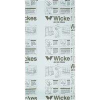Wickes Durable Clear Acrylic Sheet - 900 x 1800mm