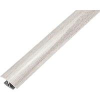 Wickes High Gloss Grey Variable Height Threshold Bar - 0.9m