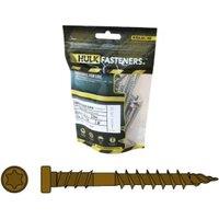 Hulk Infinity Tiger Cove Composite Decking Screws - Pack of 30