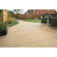 Marshalls Perfecta Smooth Buff Paving Slab - 450 x 450 x 35mm