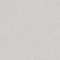 Arthouse Linen Texture Light Grey Wallpaper - 10.05m x 53cm
