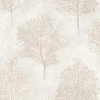 Arthouse Wonderland Natural Wallpaper - 10.05m x 53cm