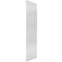 Henrad by Stelrad White Verona Single Panel Vertical Designer Radiator - 1800 x 444mm