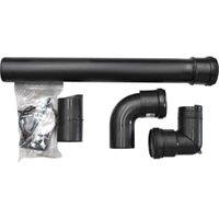 Ideal Black High Level Flue Outlet Kit