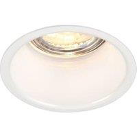 Saxby GU10 Gloss White Anti-Glare Downlight - 50W