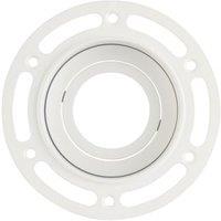 Saxby GU10 White Trimless Plaster In Round Downlight - 7W