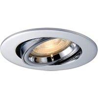 Saxby GU10 Chrome Effect Cast Adjustable Downlight - 50W