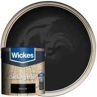 Wickes Decking Stain - Black Coal - 2.5L