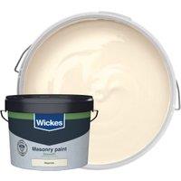 Wickes Smooth Masonry Paint - Magnolia - 10L