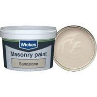 Wickes Smooth Masonry Paint - Standstone - 250ml