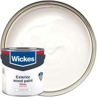 Wickes Exterior Gloss Pure Brilliant White 2.5L