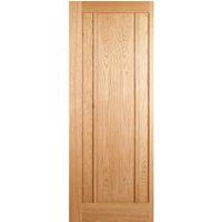 Wickes York Oak Veneer 3 Panel Internal Door - 1981 x 686mm