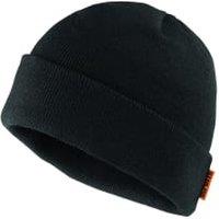 Scruffs Knitted Thinsulate Work Beanie Hat Black - One Size