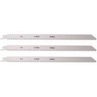 Wickes Reciprocating Saw Blades for Wood 300mm - Pack of 3