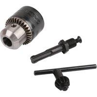Wickes Keyed Chuck with SDS Adaptor & Key 13mm