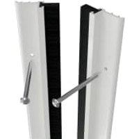 Wickes White Full Door PVC Draught Excluder - 5028mm