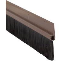 Wickes Brown Door Brush Draught Excluder - 838mm
