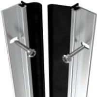 Wickes Aluminium Full Door Metal Draught Excluder - 5028mm