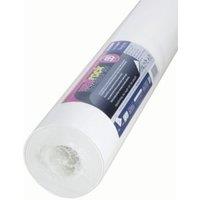 Erfurt Wallrock Fibreliner Double Wallpaper White - 0.55 x 20m