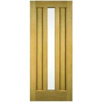 Wickes York External Glazed Oak Door - 1981 x 762mm