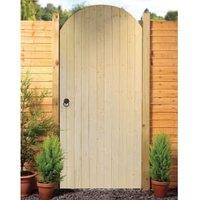 Wickes Ledged & Braced Arched Top Timber Gate Kit - 990 x 1981mm