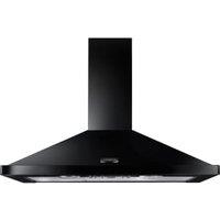 Rangemaster 90cm Chimney Hood - Black