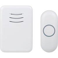 Byron DBY-22312UK Wireless Doorbell with Plug-In Chime - 150m