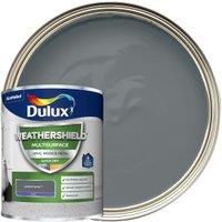 Dulux Weathershield Multi Surface Paint - Gallant Grey - 750ml