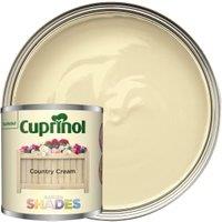 Cuprinol Garden Shades Matt Wood Treatment - Country Cream - 125ml