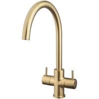 Wickes Kumai Monobloc Tap Hp/lp - Brushed Gold