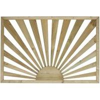 Wickes Sunburst Deck Panel - 35 x 760 x 1130mm