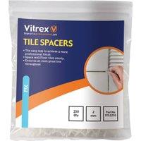 Vitrex 2mm Tile Spacers - Pack of 250