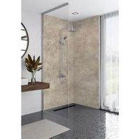 Wetwall Elite Treviso Post-Formed Finished Edge Single Shower Panel - 2420 x 1200mm