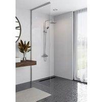 Wetwall Elite Artico Tongue & Groove Single Shower Panel - 2420 x 600 x 10mm