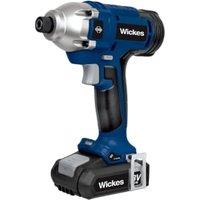 Wickes 18V 1 x 1.5Ah Li-ion Cordless Impact Driver