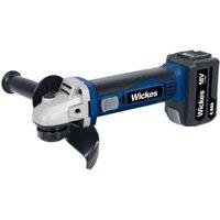 Wickes 18V Cordless Angle Grinder 115mm - 1 x 4.0Ah